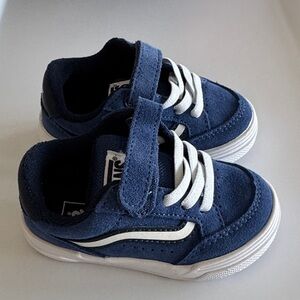 Kids Navy Blue Vans